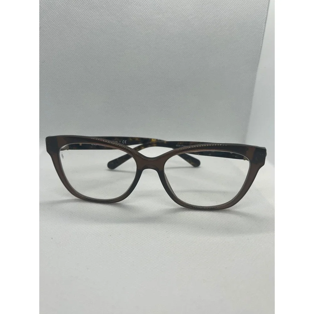 Coach 5035 Transparent Brown Tortoise Eye Glasses Designer‎ Frames